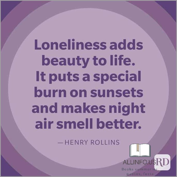 Best Book Quotes About Loneliness to Inspire You