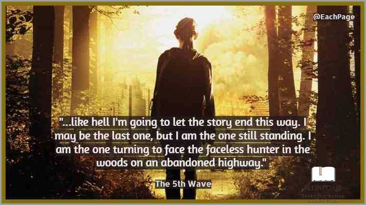 Best Quotes from "The 5th Wave" Book