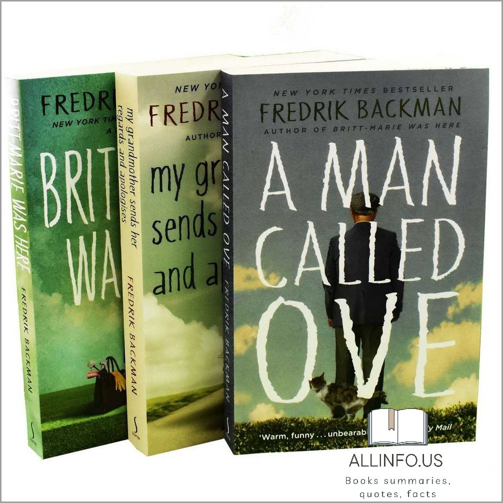 Books by Author of A Man Called Ove