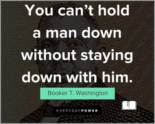 Booker T Washington Education Quotes