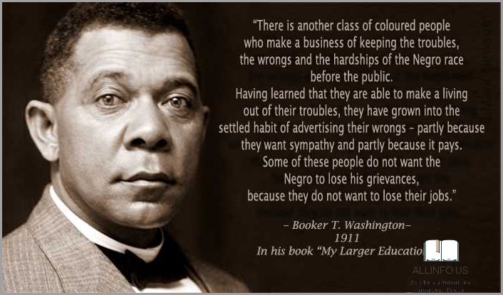 Booker T Washington Education Quotes