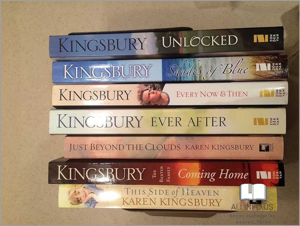 Karen Kingsbury's Notable Books