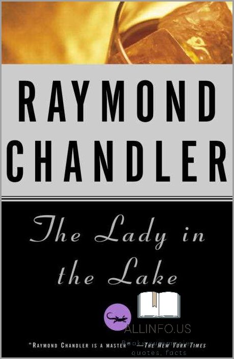 Lady in the Lake Book Summary - A Gripping Tale of Mystery and Intrigue