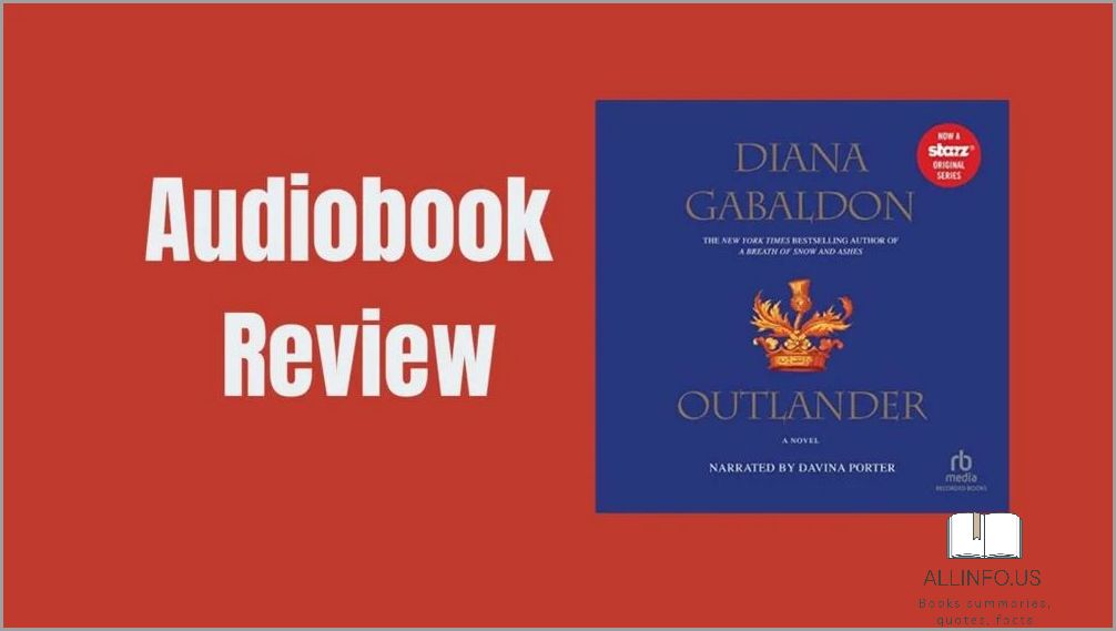 Outlander Book 10 Summary - A Time-Travel Adventure in Fiction and Romance