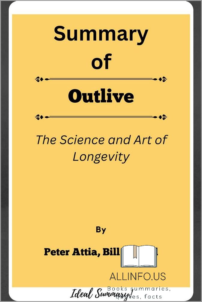Outlive Book Summary - Key Takeaways and Insights