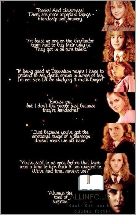 Hermione Quotes from the Books: Inspiring and Memorable Lines