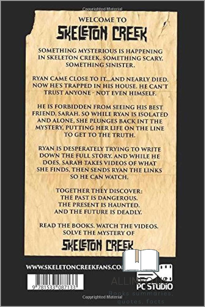 Skeleton Creek: A Gripping Mystery-Adventure-Horror Book Summary